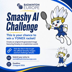 Image post by @badminton_europe on Instagram