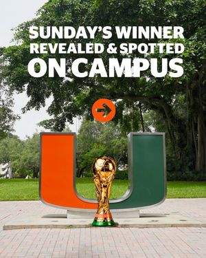 Image post by @univmiami on Instagram