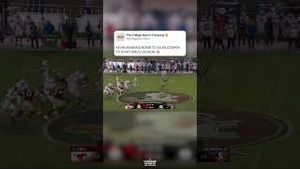 Video post by @collegesportsco on YouTube
