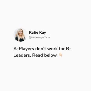 Image post by @katiekayofficial on Instagram