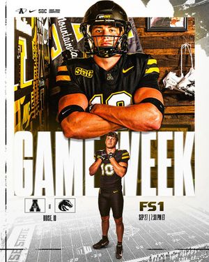 Image post by @appstate_fb on Instagram