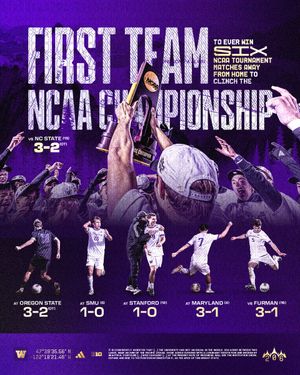 Image post by @UW_MSoccer on Twitter
