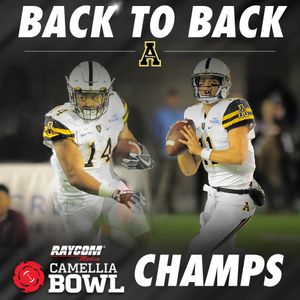 Image post by @appstatesports on Twitter