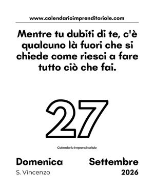 Image post by @calendarioimprenditoriale on Instagram
