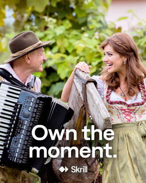 Image post by @skrill on Instagram