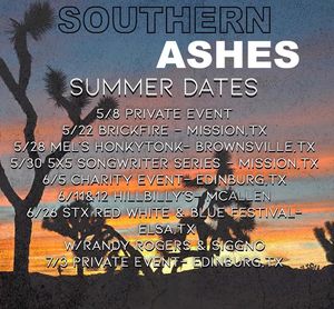 Image post by @SouthernAshesMusic on Facebook
