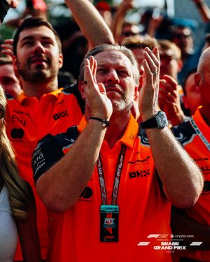 Image post by @f1miami on Twitter