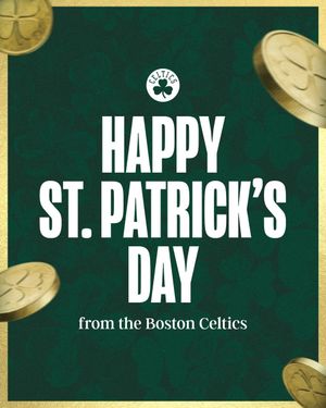 Image post by @celtics on Twitter