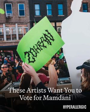Image post by @hyperallergic on Instagram