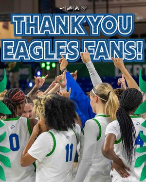 Image post by @fgcu_wbb on Instagram