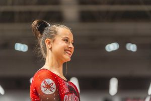 Image post by @OhioStateWGYM on Twitter