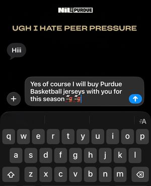 Image post by @purdue.nil.store on Instagram