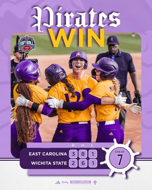 Image post by @ecu__softball on Instagram