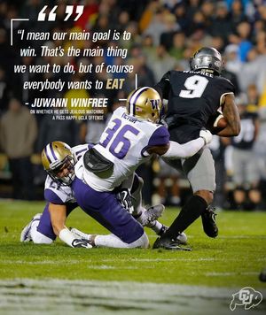 Image post by @cubuffsfootball on Facebook