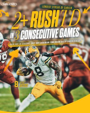 Image post by @packers on Instagram