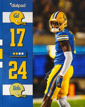 Image post by @cal_football on Instagram