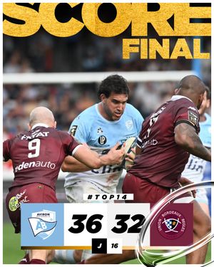 Image post by @top14rugby on Instagram