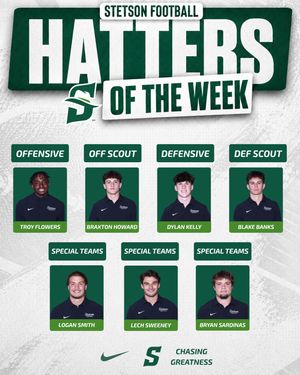 Image post by @stetsonfootball on Instagram