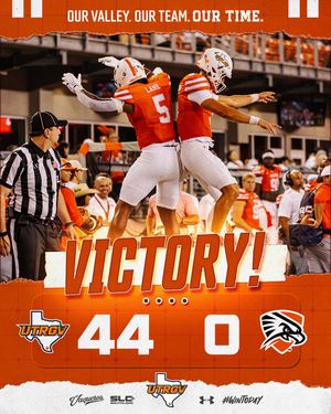 Image post by @utrgvfootball on Instagram