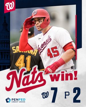 Image post by @Nationals on Twitter