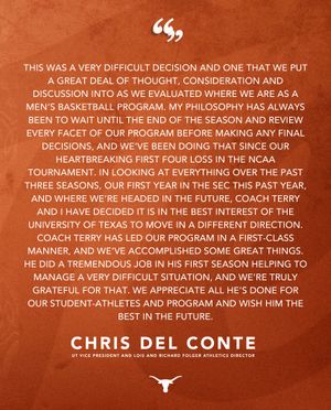 Image post by @texaslonghorns on Instagram