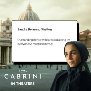 Image post by @cabrinifilm on Instagram