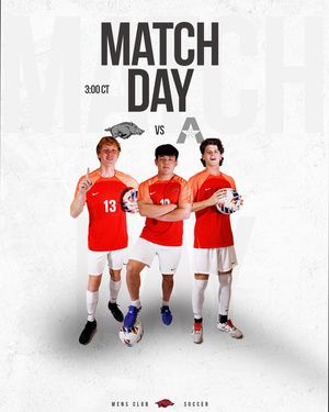 Image post by @uarkmenssoccer on Instagram