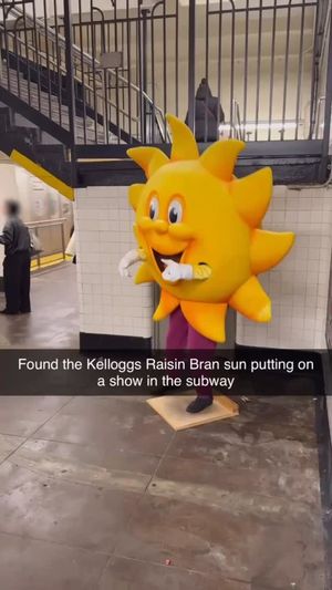 Video post by @KelloggsRaisinBran on Facebook