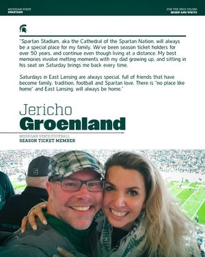 Image post by @MSU_Athletics on Twitter