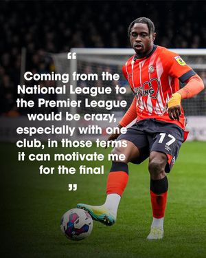 Image post by @LutonTown on Twitter/X