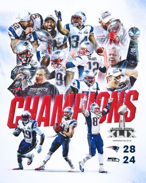 Image post by @patriots on Instagram