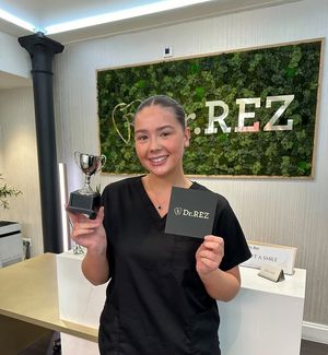 Image post by @drrezdental on Facebook