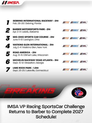 Image post by @imsa_racing on Instagram