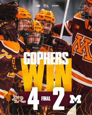 Image post by @gophermhockey on Instagram