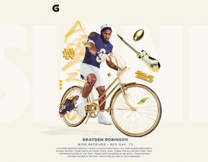 Image post by @ndfootball on Instagram