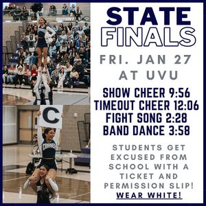 Image post by @corner_canyon_cheer on Instagram