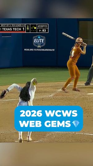 Video post by @NCAASoftball on Twitter/X