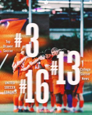 Image post by @clemsonmsoccer on Instagram