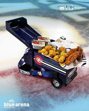 Image post by @BlueFCUArena on Facebook