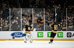 Image post by @NHLBruins on Twitter/X
