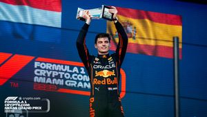 Image post by @f1miami on Twitter
