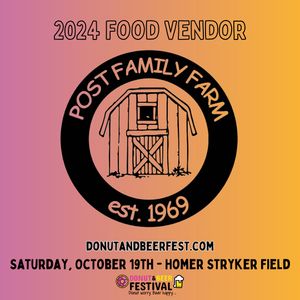 Image post by @donutandbeerfest on Instagram