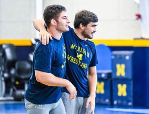 Image post by @umichwrestling on Instagram