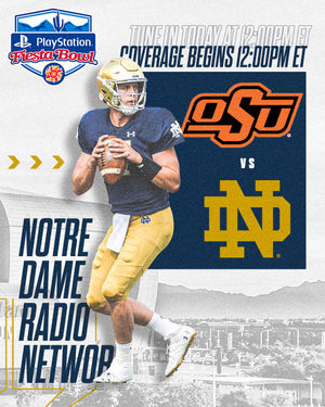 Image post by @notredameradio on Instagram