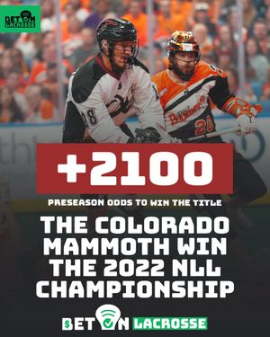 Image post by @BetOnLacrosse on Twitter