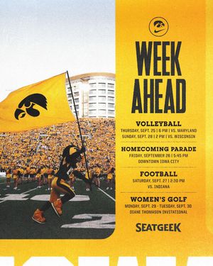 Image post by @theiowahawkeyes on Instagram