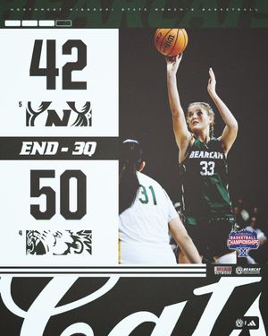 Image post by @nwbearcatwbb on Twitter