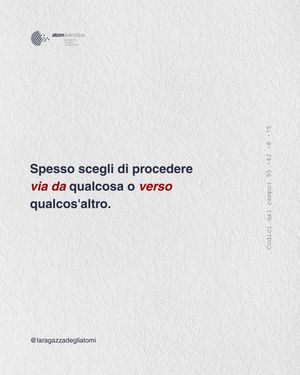 Image post by @laragazzadegliatomi on Instagram