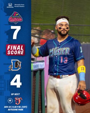 Image post by @memphisredbirds on Instagram