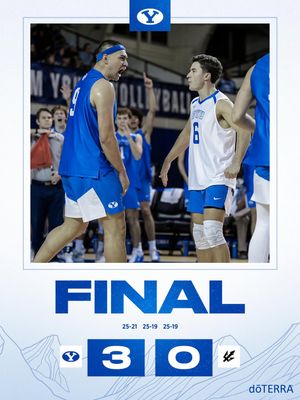 Image post by @byumvolleyball on Instagram